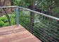 Pagar Balkon Stainless Steel Tahan Korosi Dengan Berbagai Proses Pemolesan pemasok