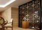 Panel Logam Dekoratif Berkarat Karat, Struktur Solid Layar Privasi Halus Dalam Ruangan pemasok