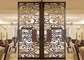 Panel Logam Dekoratif Berkarat Karat, Struktur Solid Layar Privasi Halus Dalam Ruangan pemasok