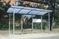 Canopy Prefabrikasi Halte Bus Penampungan Ringan Tahan Karat Yang Kuat pemasok