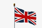 Tiang Bendera Baja Stainless Kekuatan Tinggi / Tiang Bendera Aluminium Tekstur Datar pemasok